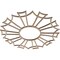 Ekena Millwork Augustus Wood Fretwork Pierced Ceiling Medallion, Birch, 16"OD x 5 5/8"ID x 3/8"T CMWP16X16X0375AUBI - alternate 5